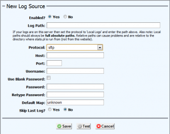 log source